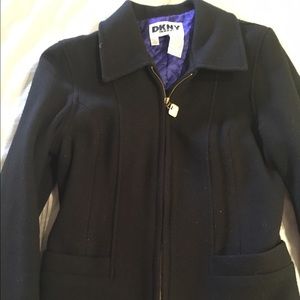 DKNY pea coat